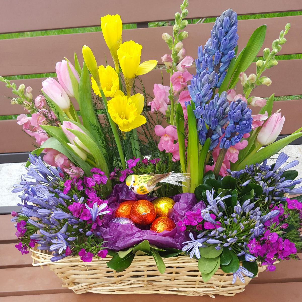 Easter Garden Basket cat easter spring summer new baby $175 $189 $225