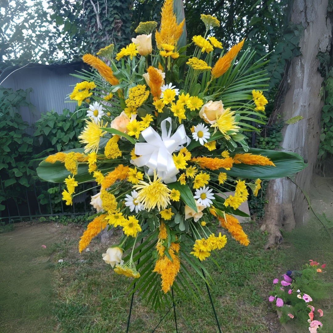 Faith and Hope cat sympathy standing Spray $189$215$250