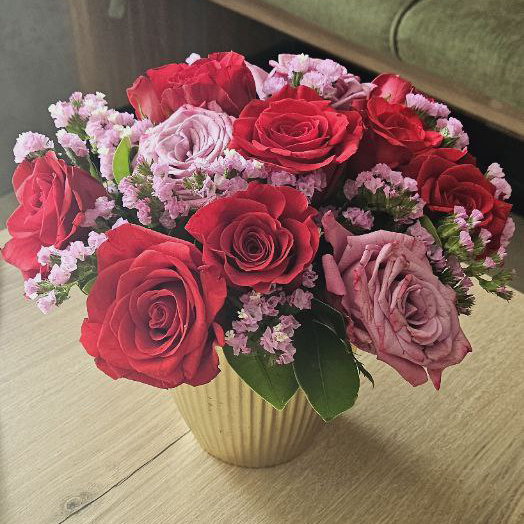 Flourishing Roses cat roses, birthday, summer, congratulations $99 $115 $135