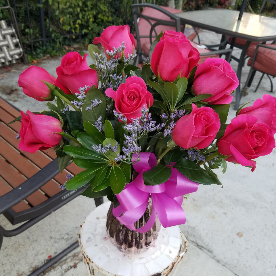 Fushia Roses cat Roses $125 $150 $175