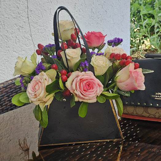 Purses and Roses cat valentine, birthday,baby girl $95$125$155