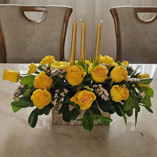 Trio Candle Centerpiece cat Thanksgiving, fall $165 $189 $225